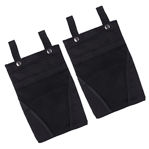 TOGEVAL 2St Fahrradtasche Fahrradhängetasche Korbtasche Fahrräder Fahrrad-Fronttasche Lenker Fahrrad Aufbewahrungstasche aufbewahrungssack Storage Pockets hängende Tasche Lieferungen Black von TOGEVAL