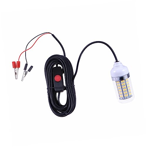 TOGEVAL Angellicht DC12V/24V Mit 108 LEDs 2835 Für Unterwasserbeleuchtung Effiziente Angelköderlampe Grün Zur Anlockung Von Fischen Und Garnelen Ideal Für Teich Und Pool von TOGEVAL