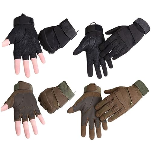 TOGEVAL Fahrradhandschuhe Fitnesshandschuhe für Herren Modehandschuhe Taktische Handschuhe thermohandschuhe Turnhandschuhe Outdoor-Handschuhe stoßfester, atmungsaktiver Fahrradhandschuh von TOGEVAL