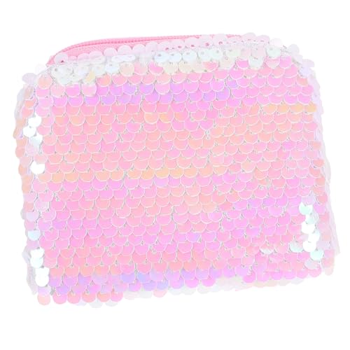 TOGEVAL Geldbörse kleine partytüten Umhängetasche für Damen Aufbewahrungstasche Münzbeutel vielseitige Wechseltasche Leckerlibeutel mit Pailletten Cartoon-Umhängetasche Baumwolle Rosa TOGEVAL Geldbörse kleine partytüten Umhängetasche für Damen Aufbewahrungstasche Münzbeutel vielseitige Wechseltasche Leckerlibeutel mit Pailletten Cartoon-Umhängetasche Baumwolle Rosa von TOGEVAL