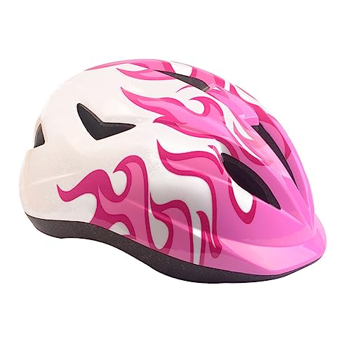 TOGEVAL Helm zum Reiten Skateboard-Helme Fahrradhelm für Kinder Kinderhelm Fahrradhelme für Kinder Helmet Safety Helmet Bike Helmet Skateboard-Schutzhelm Rosa von TOGEVAL