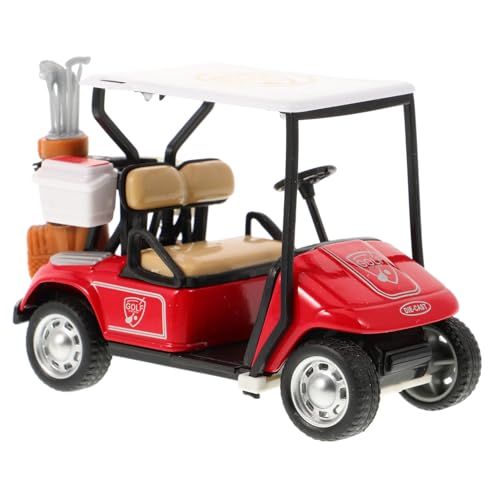 TOGEVAL Realistische Golfwagen Statue Dekoration Für Schlafzimmer Desktop Golfwagen Modell Für Herren Minigolf Fans Und Golfer von TOGEVAL