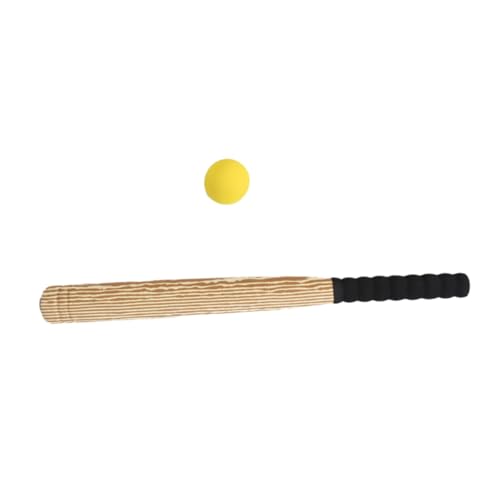 TOGEVAL Verschleißfestes Baseballspielzeug Set Für Kinder Interessanter Baseballschläger & Gummiball Outdoor Kinderspielzeug Für Sport Und Spiel von TOGEVAL