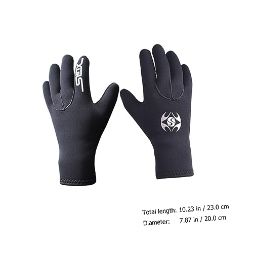 TOGEVAL rutschfeste Handschuhe zum Schwimmen schwimmhandschuhe tauchhandschuhe Kratzfeste Handschuhe Keine Handschuhe zum Tauchen schwimmende surfhandschuhe Schnorchelhandschuhe Black von TOGEVAL