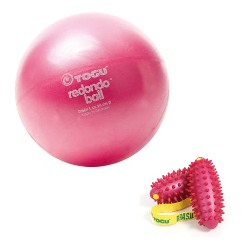 Togu Brasil Berry Workout Set mit Redondo Ball 26 cm rubinrot Togu Brasil Berry Workout Set mit Redondo Ball 26 cm rubinrot von Togu