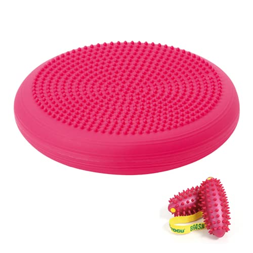 TOGU Brasil berry Workout Set mit Dynair Ballkissen Senso 33 cm pink TOGU Brasil berry Workout Set mit Dynair Ballkissen Senso 33 cm pink von Togu