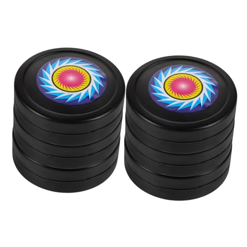 TOKIDNY 6st Rasenhockey Eishockey-übungspuck Hockey-Pucks Straßenhockey Rollhockey-Puck Eishockey-Puck Üben Hockeyspiele Street-Hockey-Puck Mini-Shuffleboard-Pucks Hockeyball Plastik Black TOKIDNY 6st Rasenhockey Eishockey-übungspuck Hockey-Pucks Straßenhockey Rollhockey-Puck Eishockey-Puck Üben Hockeyspiele Street-Hockey-Puck Mini-Shuffleboard-Pucks Hockeyball Plastik Black von TOKIDNY