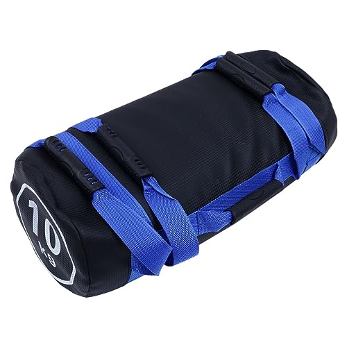 TOKIDNY Fitness-Energiepaket Fitnesstaschen Sand Trainings-Powerbag Power-Tasche Übungstasche Fitness-Sandsack Workout-Trainingssandsack Trainings-Sandsack Trainingsgewichtsbeutel PVC Blue von TOKIDNY