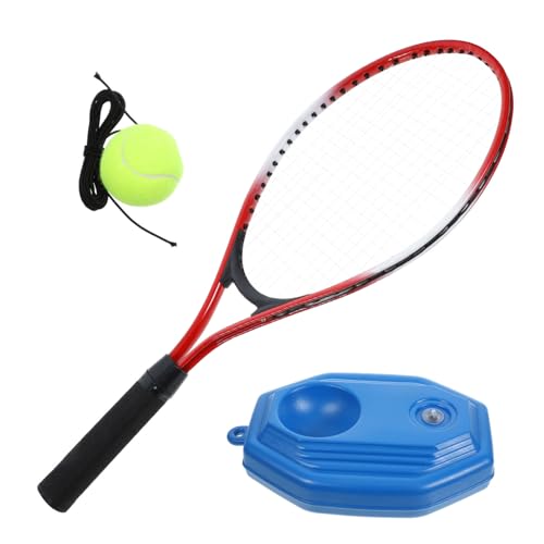 TOKIDNY Kinder Tennistrainer Set Mit Ball Tennisübungsgerät Für Kinder Ideal Für Indoor Und Outdoor Sport Tragbares Design Für Anfänger Und Fortgeschrittene von TOKIDNY