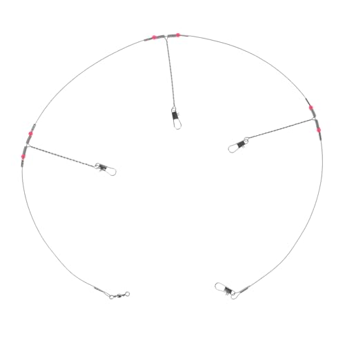 TOKIDNY Draht-rigs Aus Edelstahl für Angelköder-Set 1 Set Balance-Bracket-rigs Snap-rigs für Meeresangelköder-rigs TOKIDNY Draht-rigs Aus Edelstahl für Angelköder-Set 1 Set Balance-Bracket-rigs Snap-rigs für Meeresangelköder-rigs von TOKIDNY