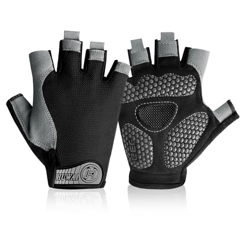 TOKIISHE Fitness Handschuhe Herren Damen, Vollhandpolsterung Trainingshandschuhe für Krafttraining, Gewichtheben, Crossfit, Gym Body Training, Radfahren - L von TOKIISHE