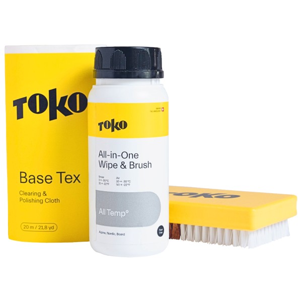 Toko - All-In-One Wipe & Brush Kit - Flüssigwachs Gr One Size Toko - All-In-One Wipe & Brush Kit - Flüssigwachs Gr One Size von TOKO