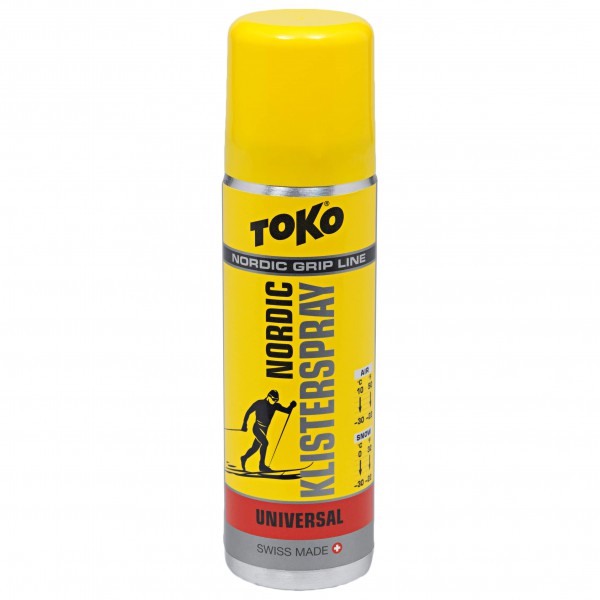 Toko - Nordic Klister Spray Universal - Klisterwachs Gr 70 ml gelb von TOKO