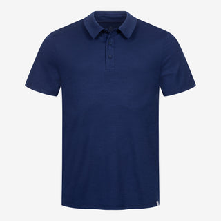 Merino Polo-Shirt Herren - Marine / M Merino Polo-Shirt Herren - Marine / M von TOM FYFE