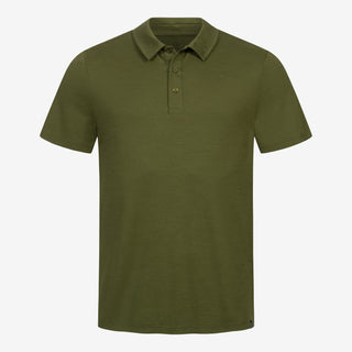 Merino Polo-Shirt Herren - Waldgruen / 3XL Merino Polo-Shirt Herren - Waldgruen / 3XL von TOM FYFE