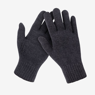 Merino Strickhandschuhe Unisex - S/M / Anthrazit Merino Strickhandschuhe Unisex - S/M / Anthrazit von TOM FYFE