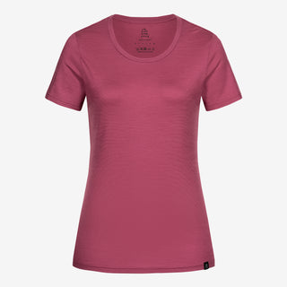 Merino T-Shirt Slim Fit Damen - Brombeere / M Merino T-Shirt Slim Fit Damen - Brombeere / M von TOM FYFE