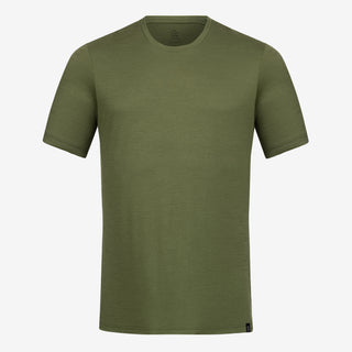 Merino T-Shirt Slim Fit Herren - Waldgruen / M Merino T-Shirt Slim Fit Herren - Waldgruen / M von TOM FYFE