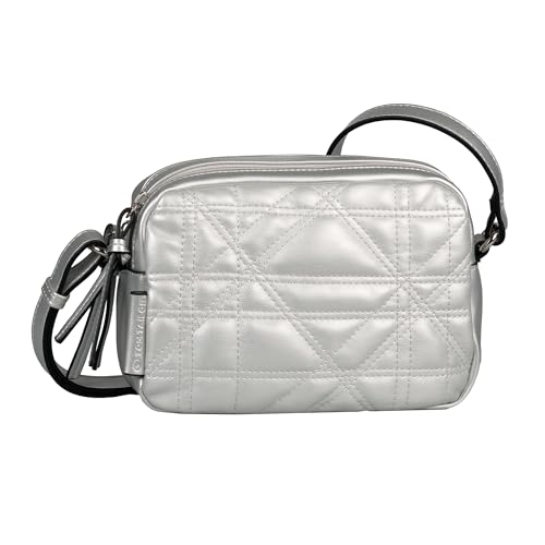 TOM TAILOR Juana Damen Umhängetasche Handtasche Mittelgroß Silber TOM TAILOR Juana Damen Umhängetasche Handtasche Mittelgroß Silber von TOM TAILOR