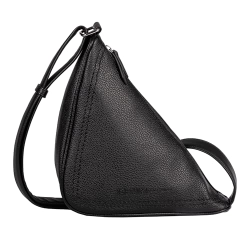 TOM TAILOR Denim Selly Damen Umhängetasche Crossbody Bag Mittelgroß Schwarz von TOM TAILOR