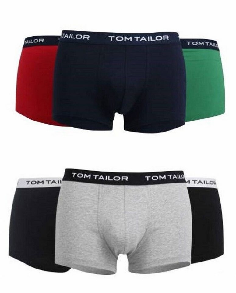 TOM TAILOR Boxershorts TOM TAILOR 3er Pack Hip Boxer Shorts Mit Logo Elastikbund TOM TAILOR Boxershorts TOM TAILOR 3er Pack Hip Boxer Shorts Mit Logo Elastikbund von TOM TAILOR