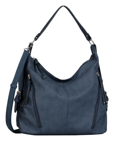 TOM TAILOR Caia Damen Hobo Bag Schultertasche Mittelgroß Blau TOM TAILOR Caia Damen Hobo Bag Schultertasche Mittelgroß Blau von TOM TAILOR