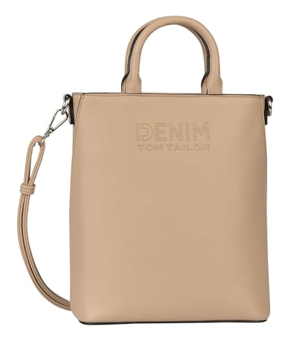 TOM TAILOR Denim bags Heidy Damen Shopper Umhängetasche Klein Braun von TOM TAILOR