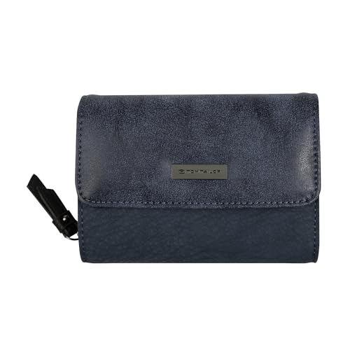 TOM TAILOR Elin Damen Geldbörse Portemonnaie Mittelgroß Blau TOM TAILOR Elin Damen Geldbörse Portemonnaie Mittelgroß Blau von TOM TAILOR