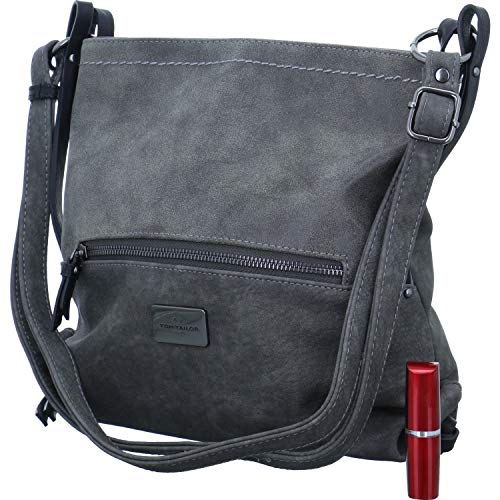TOM TAILOR Elin Damen Umhängetasche Crossbody Bag Mittelgroß Grau TOM TAILOR Elin Damen Umhängetasche Crossbody Bag Mittelgroß Grau von TOM TAILOR
