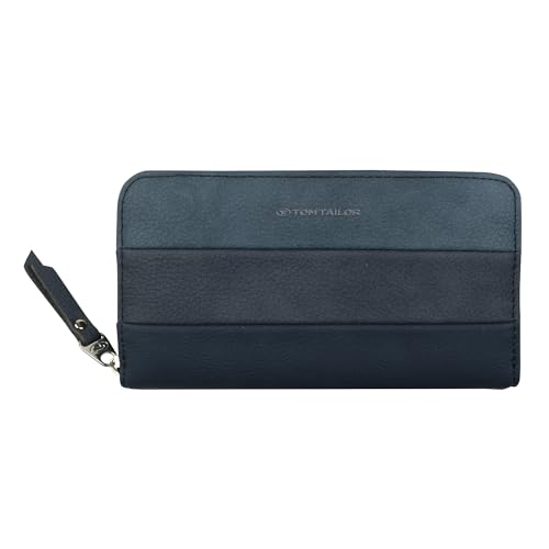 TOM TAILOR Ellen Damen Geldbörse Portemonnaie Reißverschluss Groß Blue TOM TAILOR Ellen Damen Geldbörse Portemonnaie Reißverschluss Groß Blue von TOM TAILOR