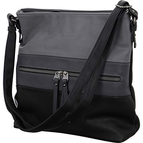 TOM TAILOR Ellen Damen Umhängetasche Crossbody Bag Groß Schwarz TOM TAILOR Ellen Damen Umhängetasche Crossbody Bag Groß Schwarz von TOM TAILOR