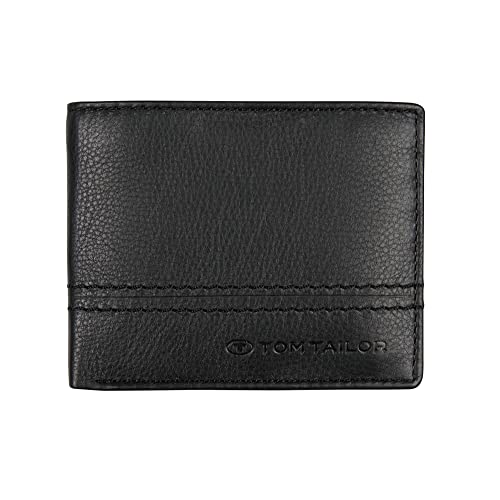 TOM TAILOR Jerrie Herren Geldbörse Klein Querformat Klein Schwarz TOM TAILOR Jerrie Herren Geldbörse Klein Querformat Klein Schwarz von TOM TAILOR