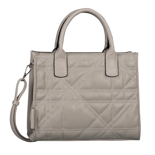 TOM TAILOR Juana Damen Shopper Umhängetasche Reißverschluss Mittelgroß Beige TOM TAILOR Juana Damen Shopper Umhängetasche Reißverschluss Mittelgroß Beige von TOM TAILOR