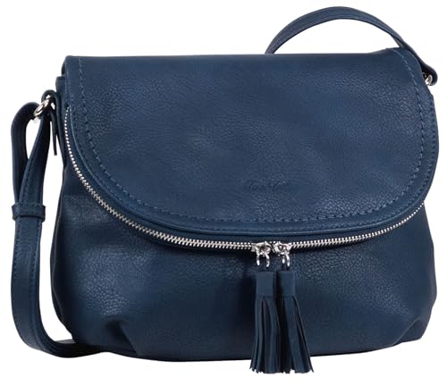 TOM TAILOR Lari Damen Umhängetasche Crossbody Bag Mittelgroß Blau TOM TAILOR Lari Damen Umhängetasche Crossbody Bag Mittelgroß Blau von TOM TAILOR