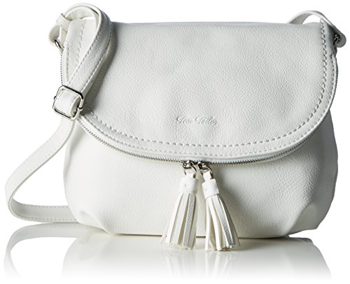 TOM TAILOR Lari Damen Umhängetasche Crossbody Bag Mittelgroß Weiß TOM TAILOR Lari Damen Umhängetasche Crossbody Bag Mittelgroß Weiß von TOM TAILOR