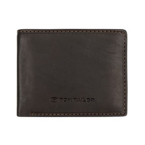 TOM TAILOR Lary Herren Geldbörse RFID Querformat Leder Mittelgroß Braun TOM TAILOR Lary Herren Geldbörse RFID Querformat Leder Mittelgroß Braun von TOM TAILOR