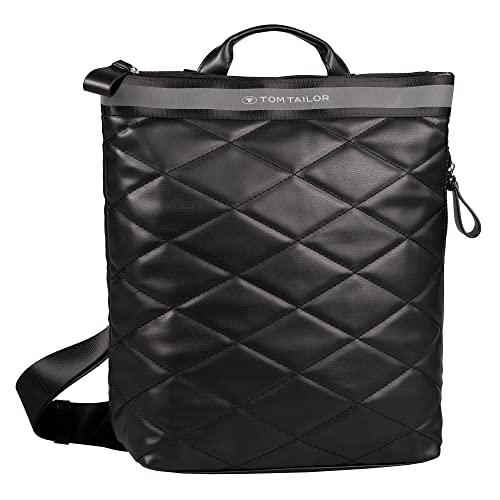 TOM TAILOR Mica Damen City Rucksack Backpack, 13 L Schwarz TOM TAILOR Mica Damen City Rucksack Backpack, 13 L Schwarz von TOM TAILOR