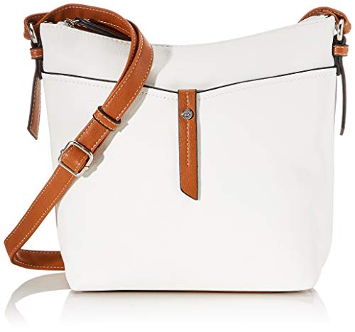 TOM TAILOR Novara Damen Umhängetasche Crossbody Bag Mittelgroß Weiß TOM TAILOR Novara Damen Umhängetasche Crossbody Bag Mittelgroß Weiß von TOM TAILOR