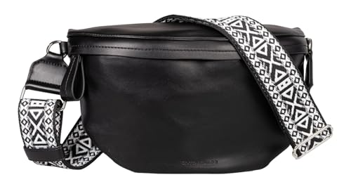 TOM TAILOR Palina Damen Gürteltasche Bauchtasche Klein Schwarz von TOM TAILOR