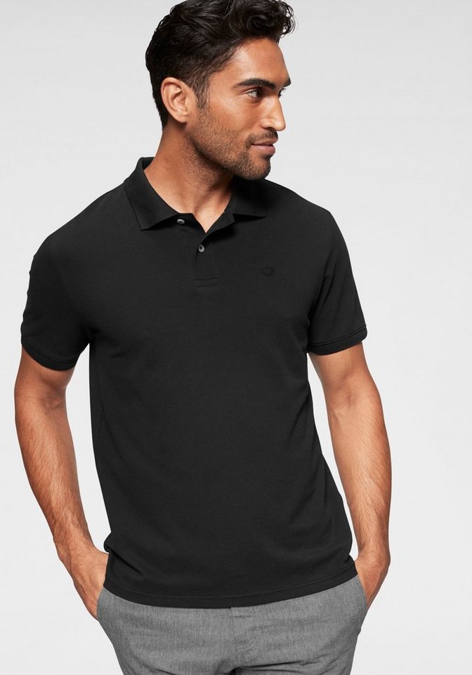 TOM TAILOR Poloshirt Basic Baumwoll-Piqué TOM TAILOR Poloshirt Basic Baumwoll-Piqué von TOM TAILOR