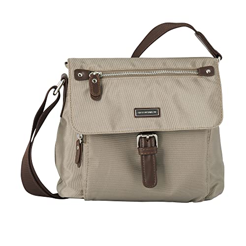 TOM TAILOR Rina Damen Überschlagtasche Umhängetasche Klein Beige TOM TAILOR Rina Damen Überschlagtasche Umhängetasche Klein Beige von TOM TAILOR