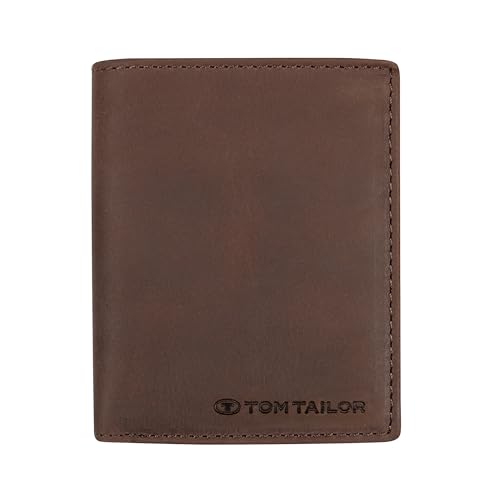 TOM TAILOR Ron Herren Geldbörse Hochformat RFID Leder Mittelgroß Braun TOM TAILOR Ron Herren Geldbörse Hochformat RFID Leder Mittelgroß Braun von TOM TAILOR