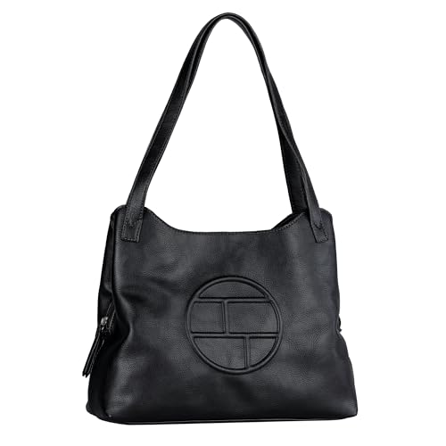 TOM TAILOR Rosabel Damen Shopper Umhängetasche Reißverschluss Groß Schwarz TOM TAILOR Rosabel Damen Shopper Umhängetasche Reißverschluss Groß Schwarz von TOM TAILOR