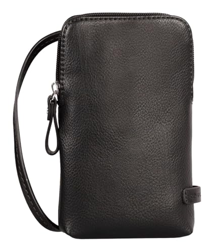 TOM TAILOR Rubiana Damen Handytasche Umhängetasche Mittelgroß Schwarz von TOM TAILOR