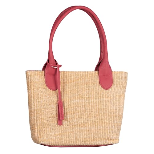 TOM TAILOR Sharon Damen Shopper Umhängetasche Reißverschluss Mittelgroß Rot TOM TAILOR Sharon Damen Shopper Umhängetasche Reißverschluss Mittelgroß Rot von TOM TAILOR