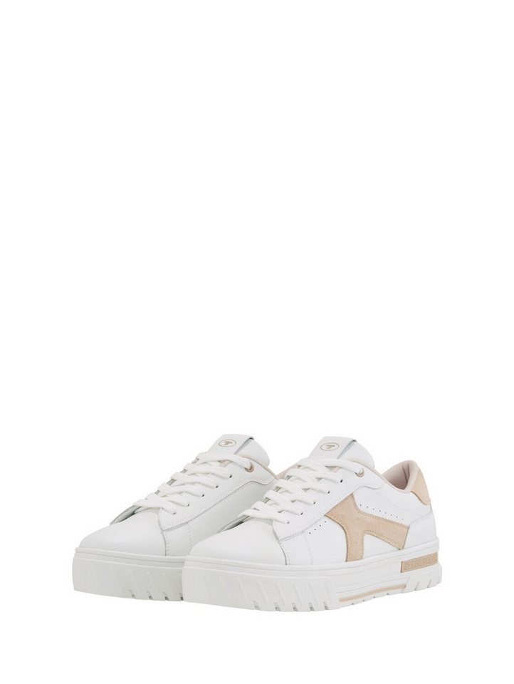 TOM TAILOR Sneaker aus Leder Sneaker (1-tlg) aus echtem Leder TOM TAILOR Sneaker aus Leder Sneaker (1-tlg) aus echtem Leder von TOM TAILOR