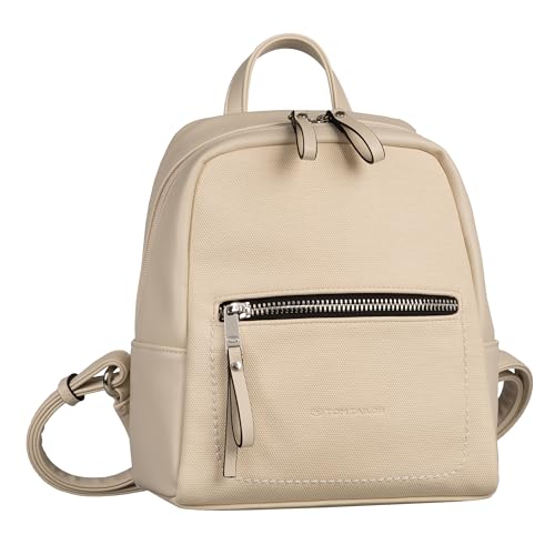 TOM TAILOR Tamara Damen City Rucksack Backpack, 8 L Beige von TOM TAILOR