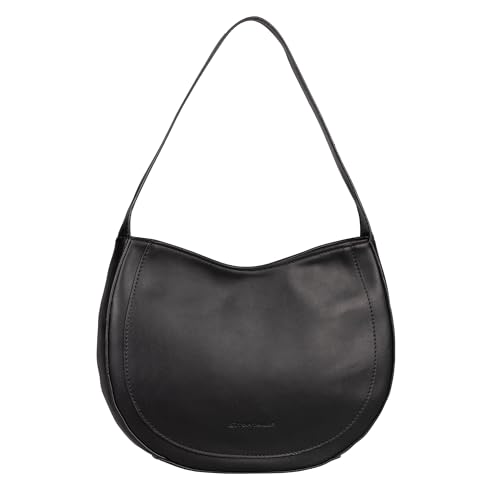 TOM TAILOR Thea Damen Hobo Bag Schultertasche Mittelgroß Schwarz von TOM TAILOR