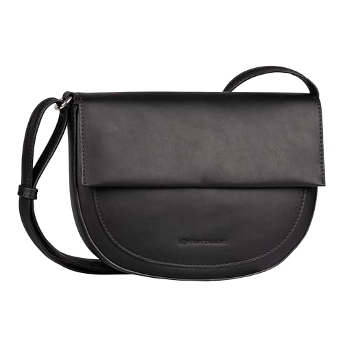 TOM TAILOR Thea Damen Hobo Bag Schultertasche Mittelgroß Schwarz von TOM TAILOR