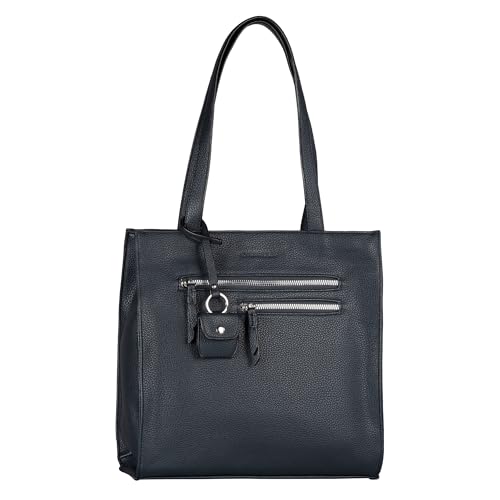 TOM TAILOR Winona Damen Shopper Umhängetasche Reißverschluss Mittelgroß Blau TOM TAILOR Winona Damen Shopper Umhängetasche Reißverschluss Mittelgroß Blau von TOM TAILOR